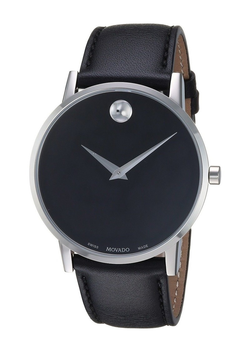 Movado Museum Classic Leather Mens Watch 0607269