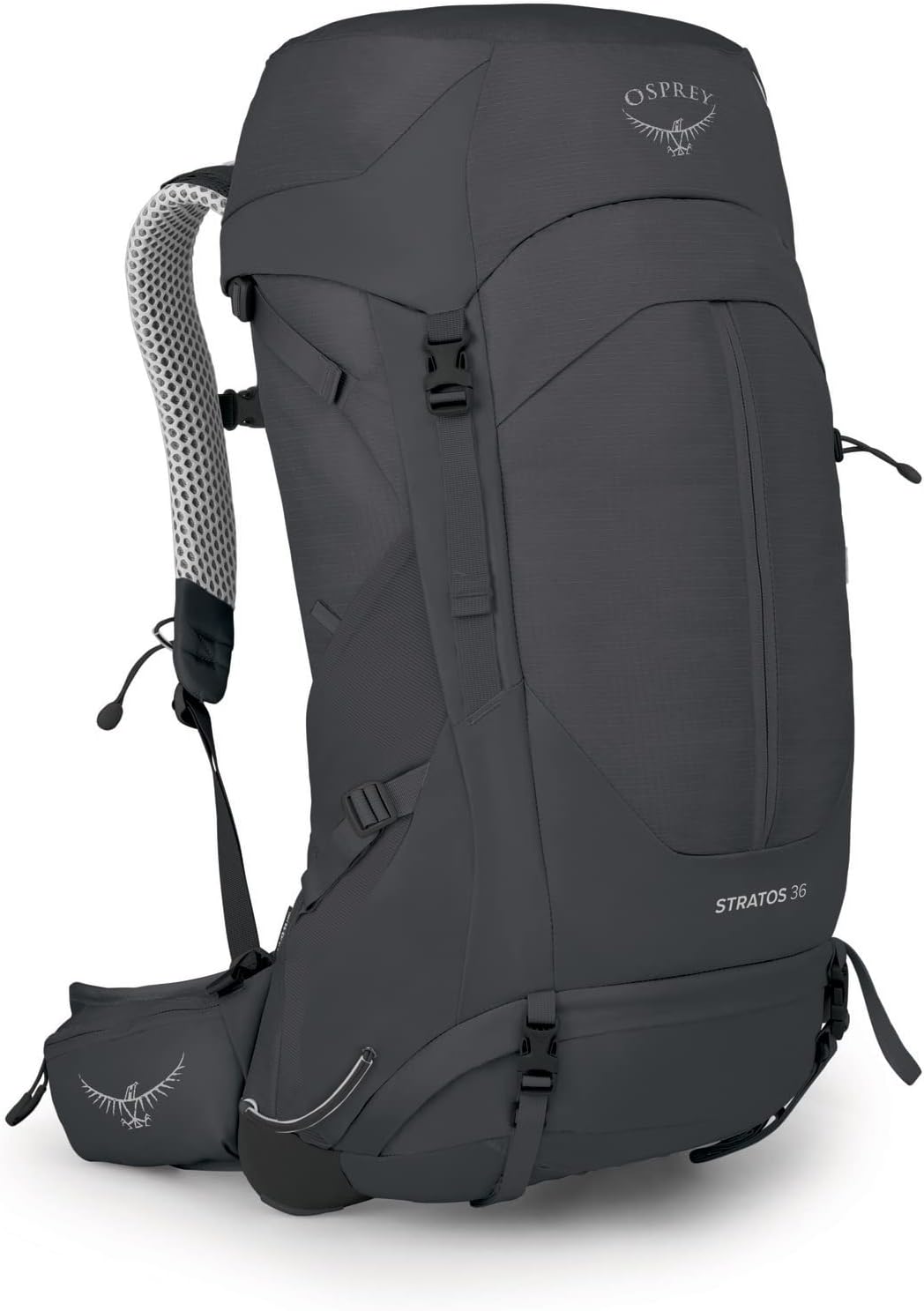 Osprey Stratos 36L Mens Hiking Backpack - Tunnel Vision Grey