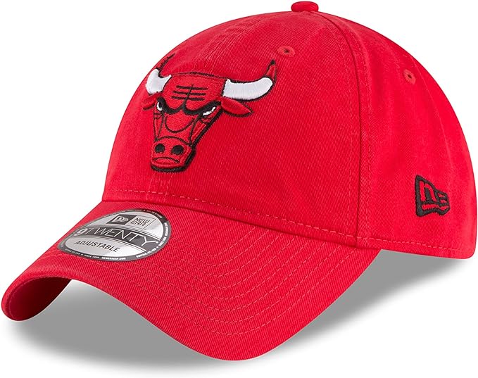 New Era 9Twenty NBA Chicago Bulls Core Classic Cap - Adjustable - Red