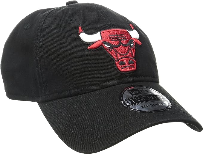 New Era 9Twenty NBA Chicago Bulls Core Classic Cap - Adjustable - Black