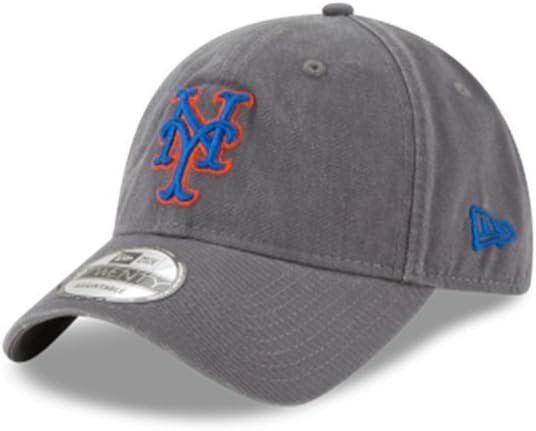 New Era 9Twenty MLB NY Mets Core Classic Cap - Adjustable - Graphite