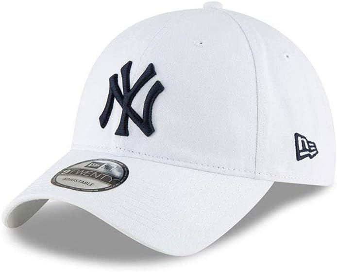 New Era 9Twenty MLB NY Yankees Replica Core Classic Twill Cap - Adjustable - White