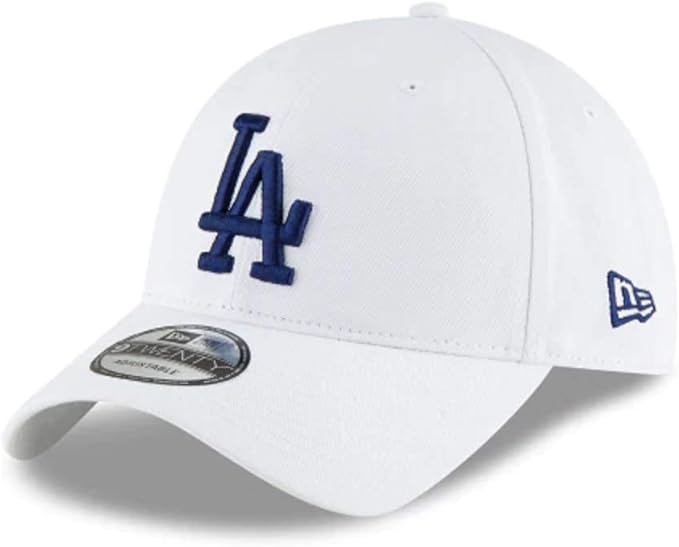 New Era 9Twenty MLB LA Dodgers 920 Cotton Cap - Adjustable - White