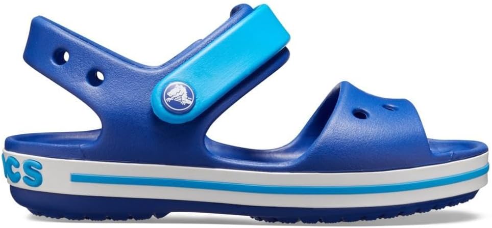 Crocs Kids Crocband Sandal - Cerulean Blue/Ocean - C10