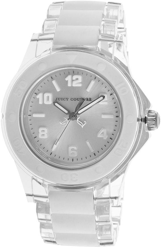 Juicy Couture Rich Girl Clear Plastic Ladies Watch 1900866