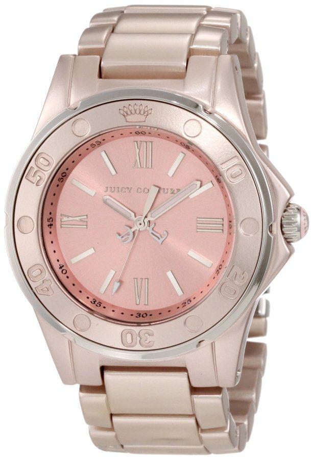 Juicy Couture RICH GIRL Rose Gold Aluminum Ladies Watch 1900889