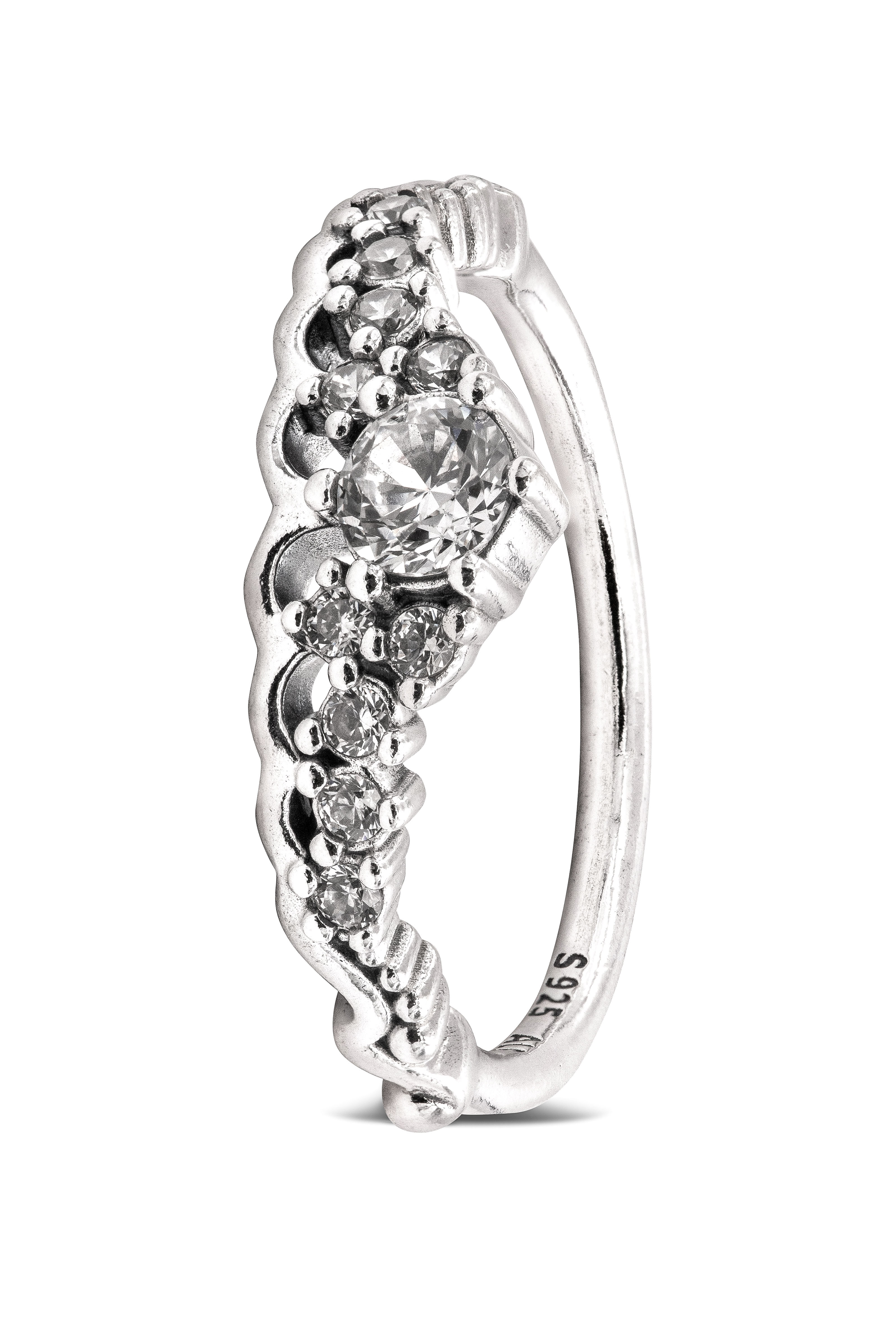 Pandora Fairy Tale Tiara Wishbone Ring