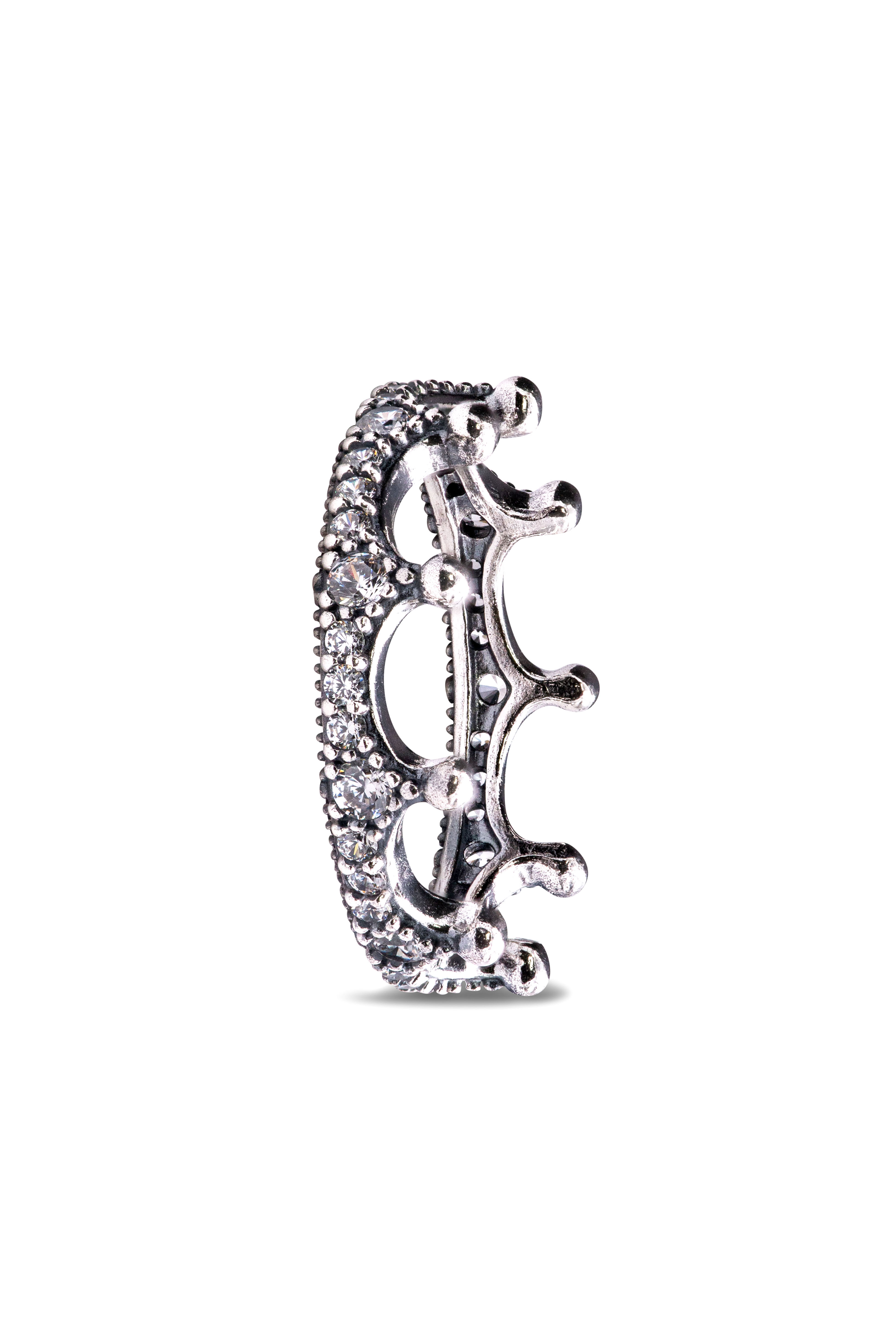 Pandora Clear Sparkling Crown Ring