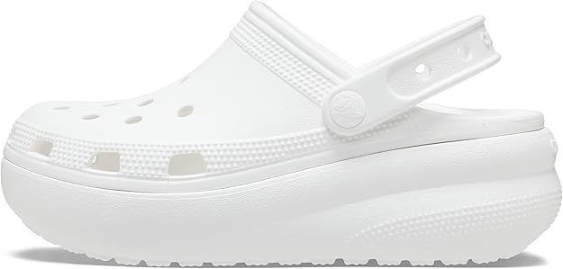 Crocs Kids Classic Crocs Cutie Clog - White - J1