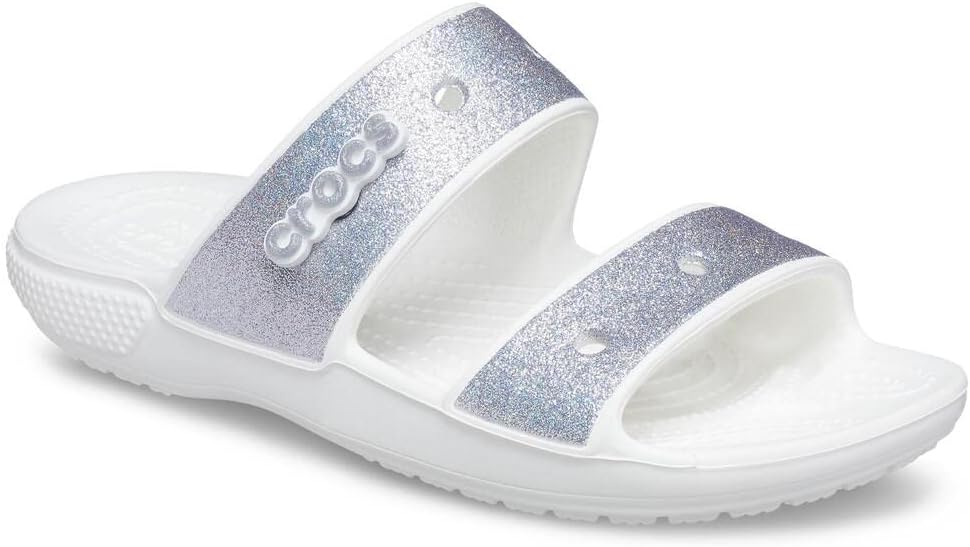 Crocs Unisex Classic Croc Glitter II Sandal - Multi - M4W6