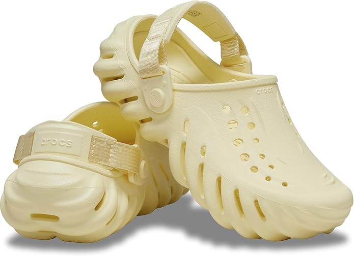 Crocs Kids Echo Clog - Buttercream - C11