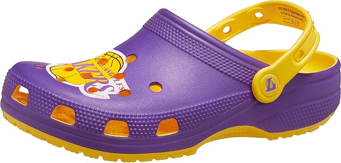 Crocs Unisex NBA Los Angeles Lakers Clog - Sunflower - M10W12