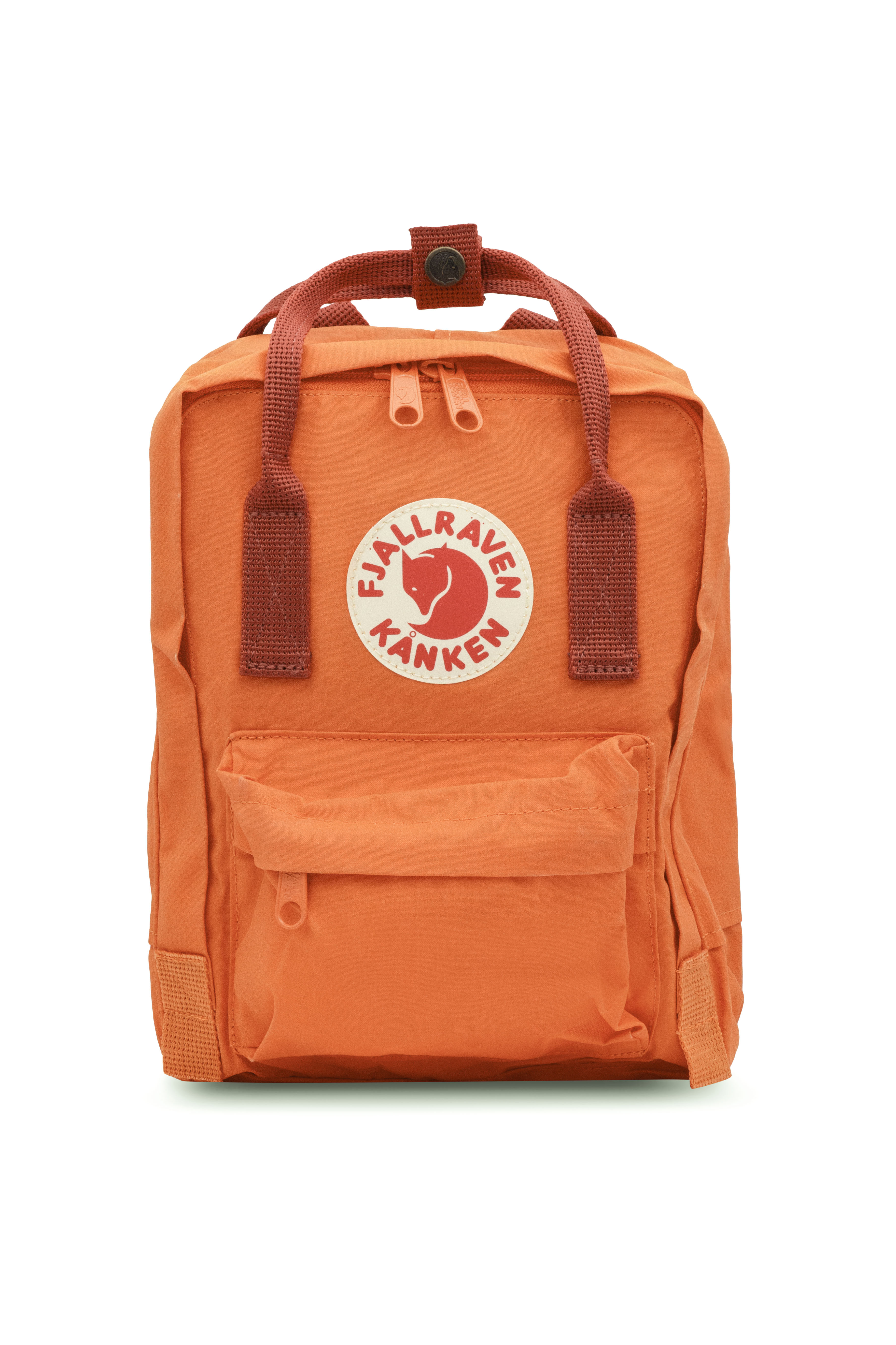 Fjallraven - Kanken Mini Classic Backpack for Everyday - Burnt Orange-Deep Red