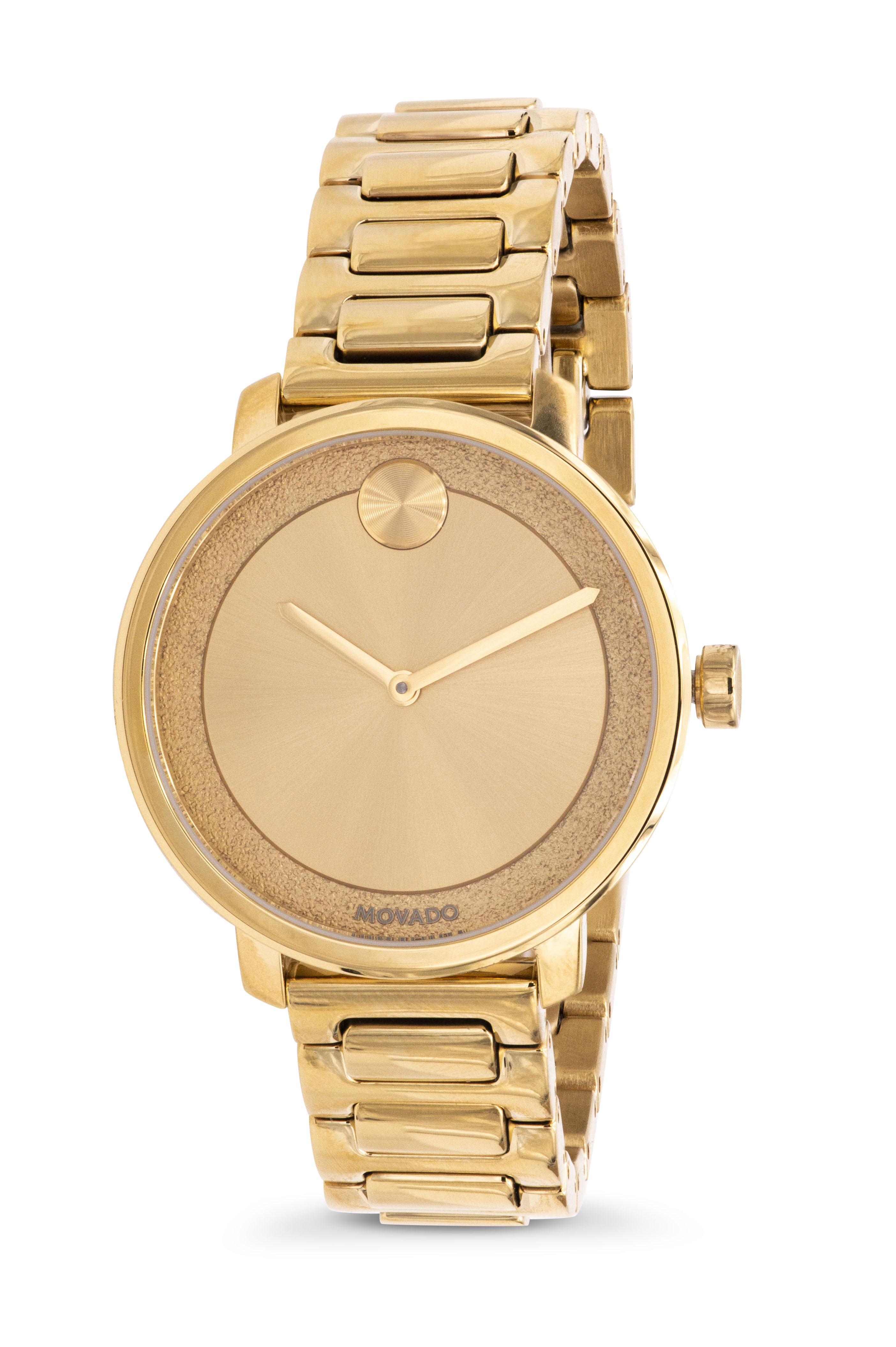 Movado Bold Gold-Tone Ladies Watch 3600502