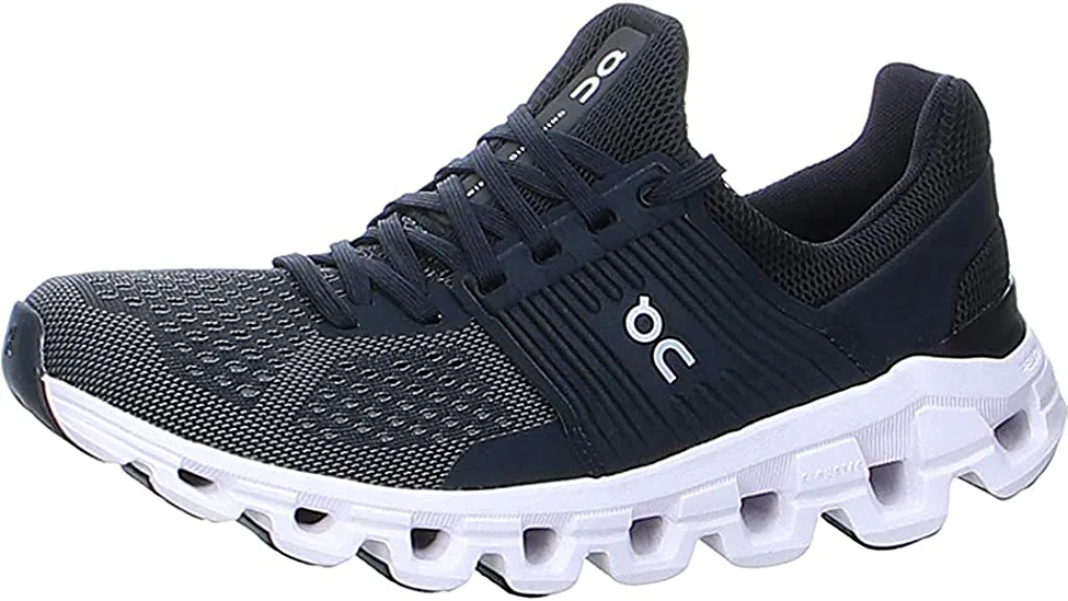 ON Running Womens Cloudswift PR Sneakers - Black/Rock - 8.5