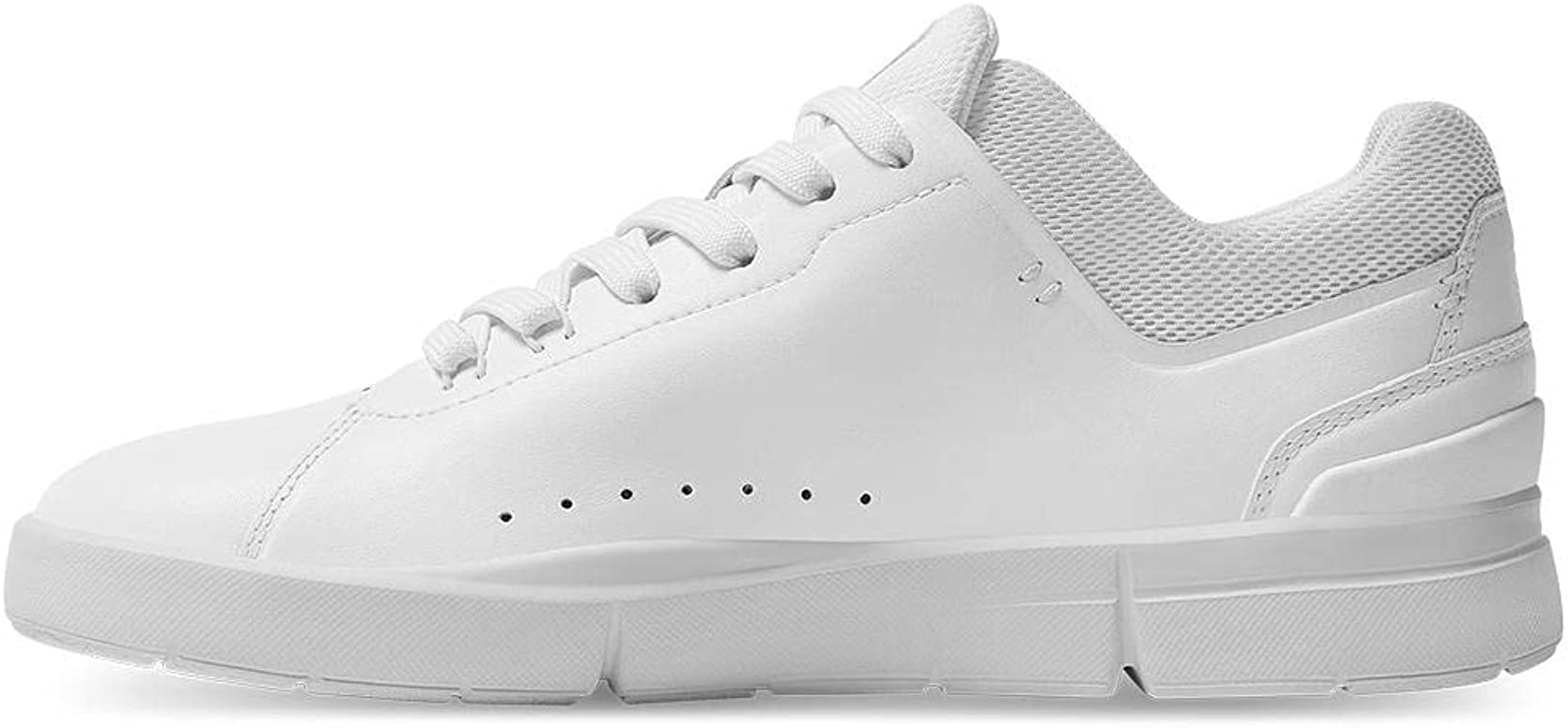On Running Womens The Roger Advantage Tennis Shoe - All White - 9