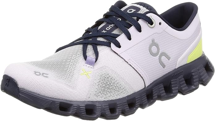 On Running Cloud X 3 Womens Running Shoes - Orchid/Iron - 8.5