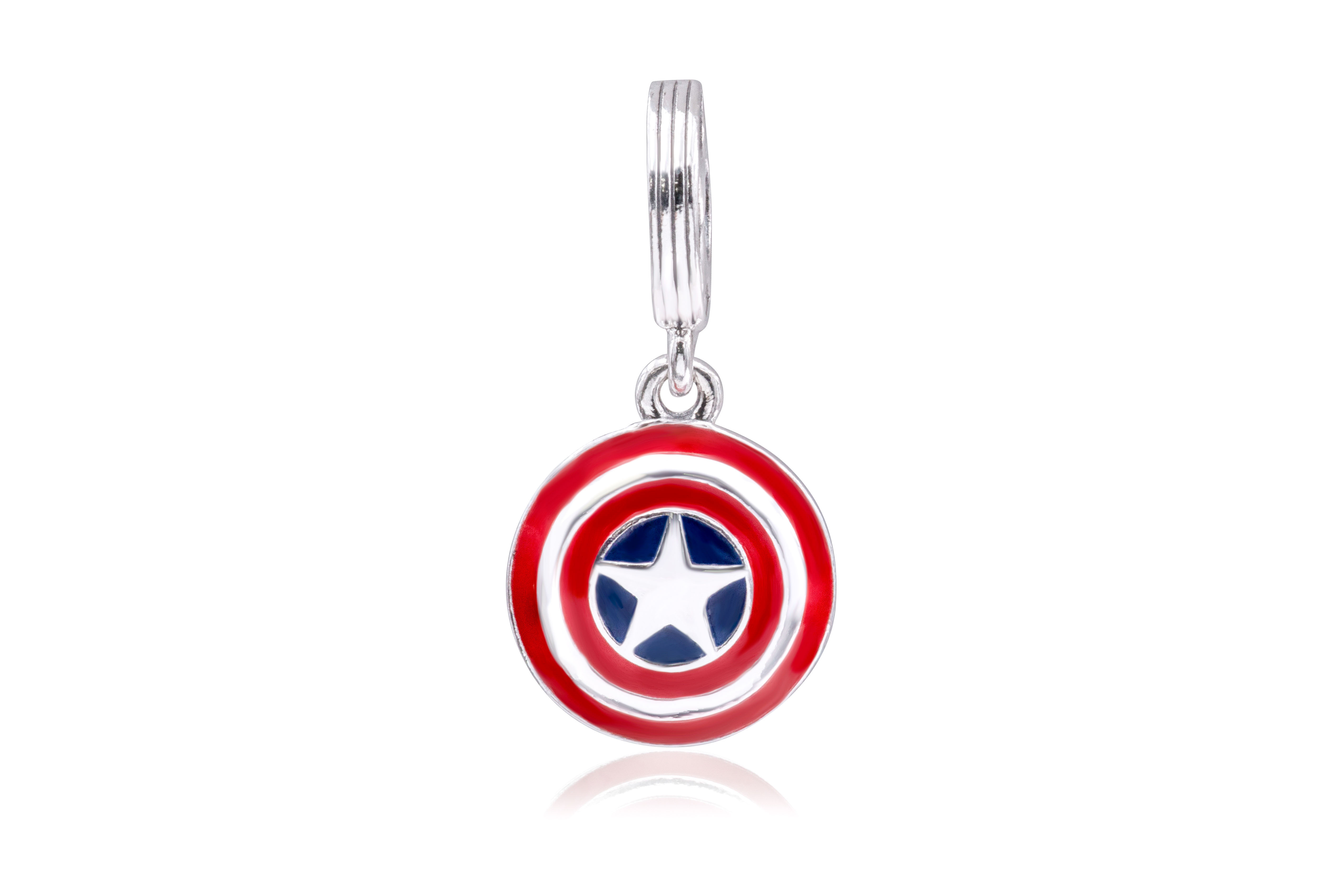 Pandora MARVEL x Pandora The Avengers Captain America Shield Dangle Charm