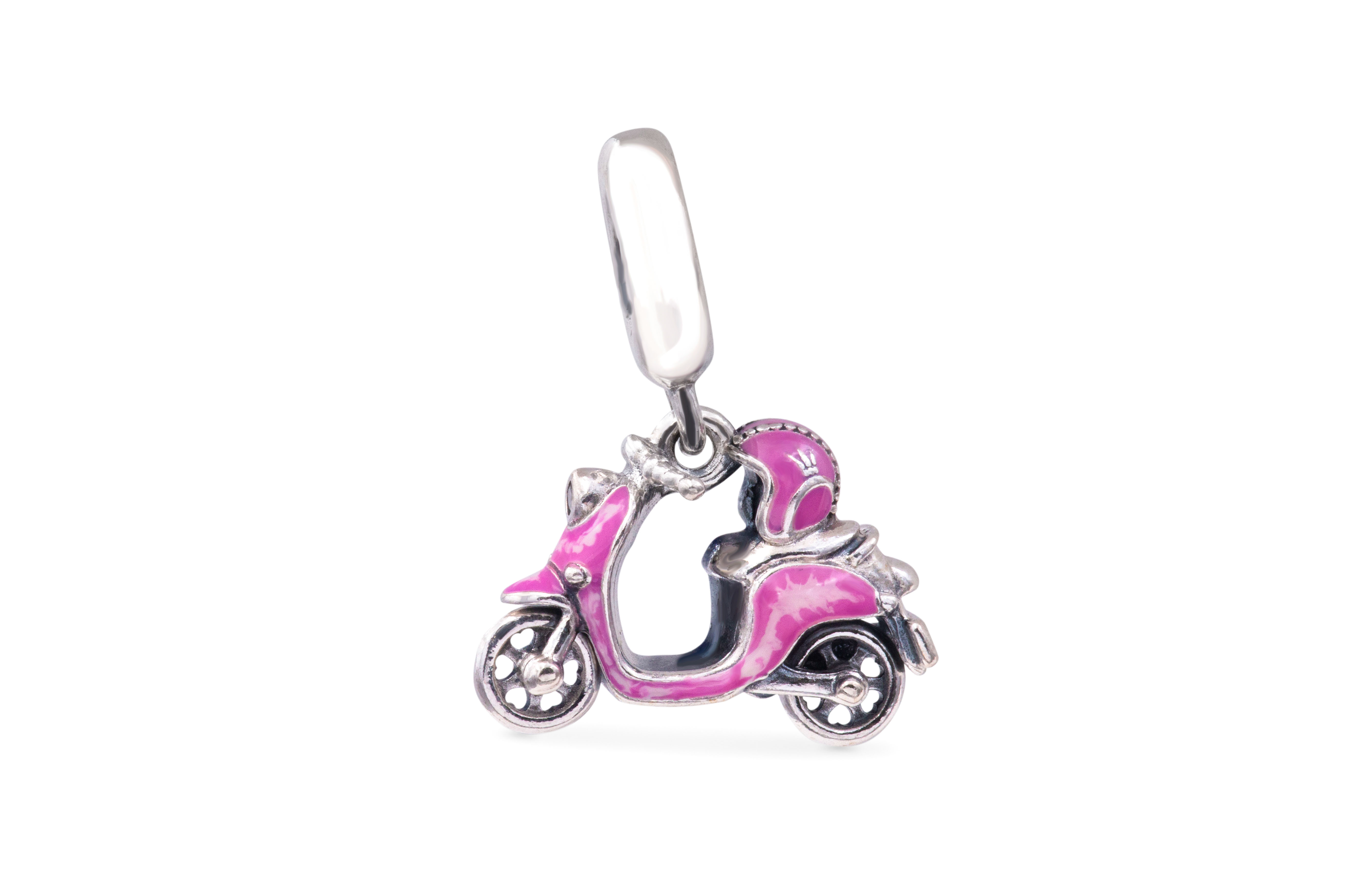 Pandora Pink Scooter Dangle Charm