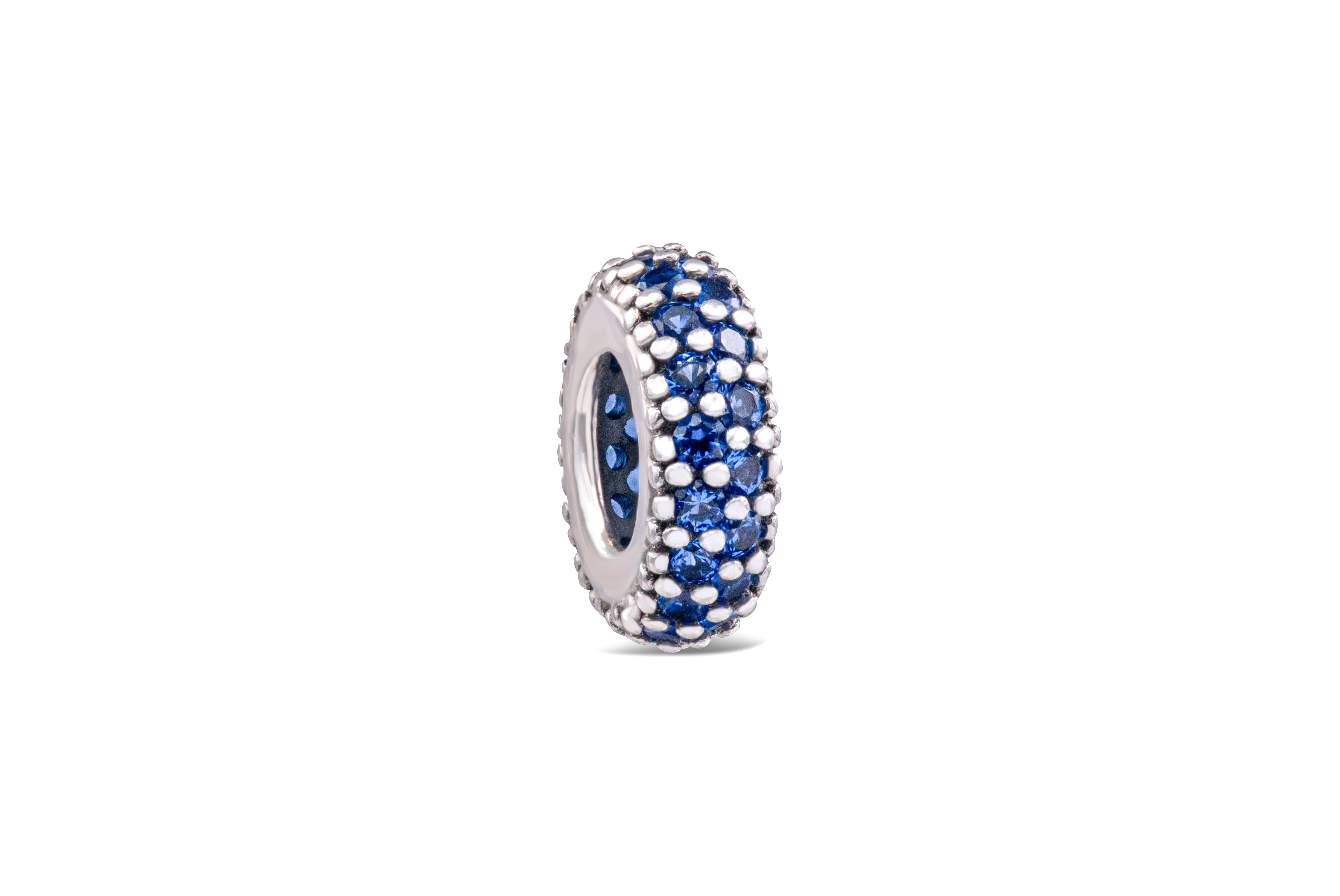 PANDORA Inspiration Within Spacer - Blue Crystal - 791359NCB