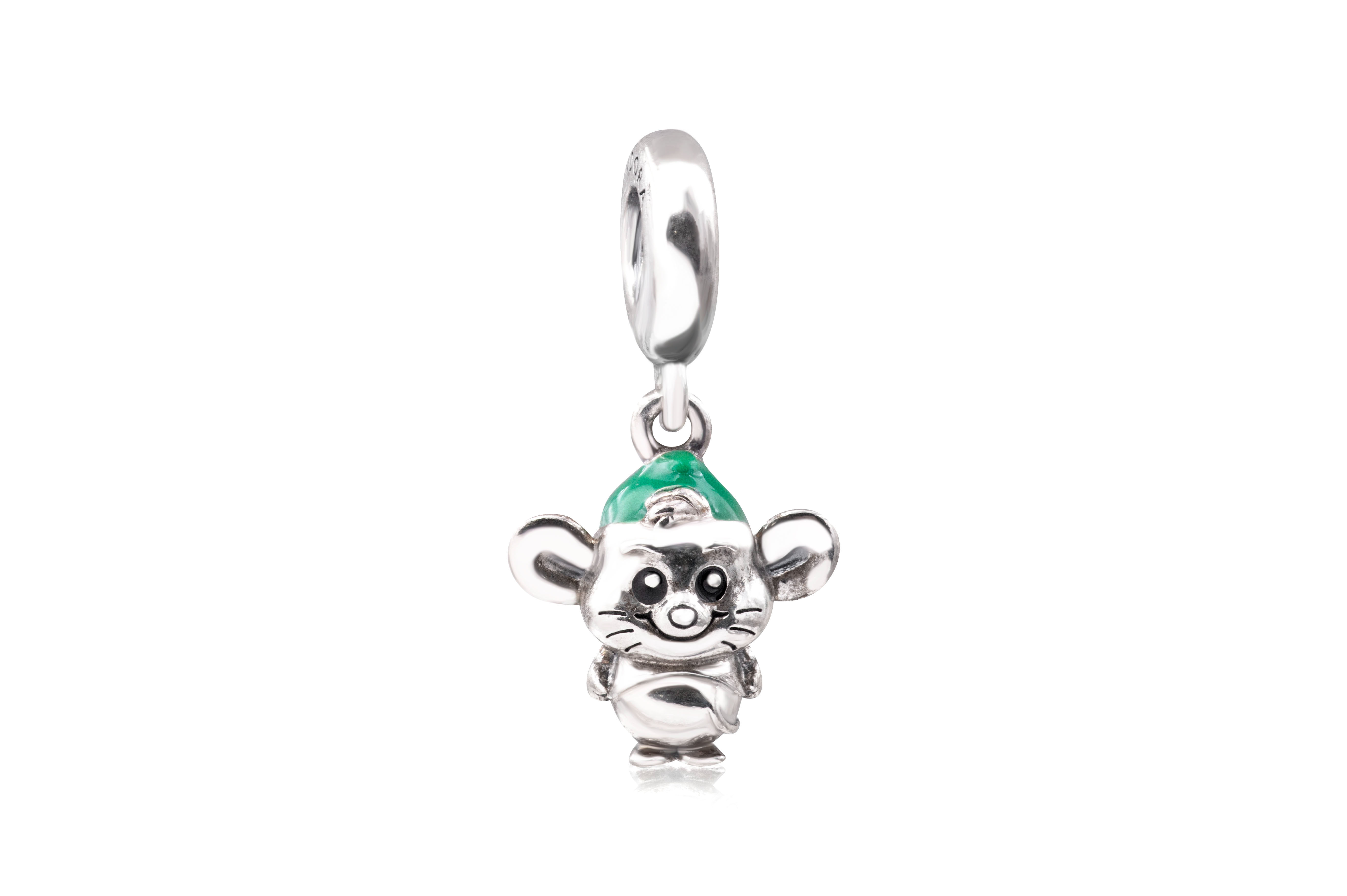 PANDORA Disney Cinderella Gus Mouse Dangle Charm