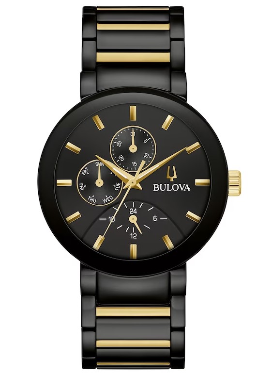 Bulova Modern Black Ion Mens Watch