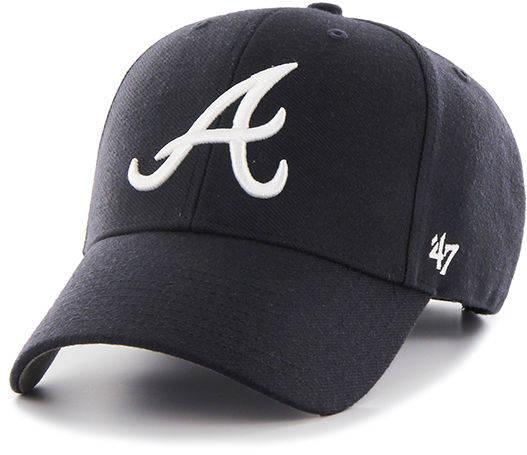 47 Atlanta Braves Juke MVP Adjustable Hat - Navy-Road