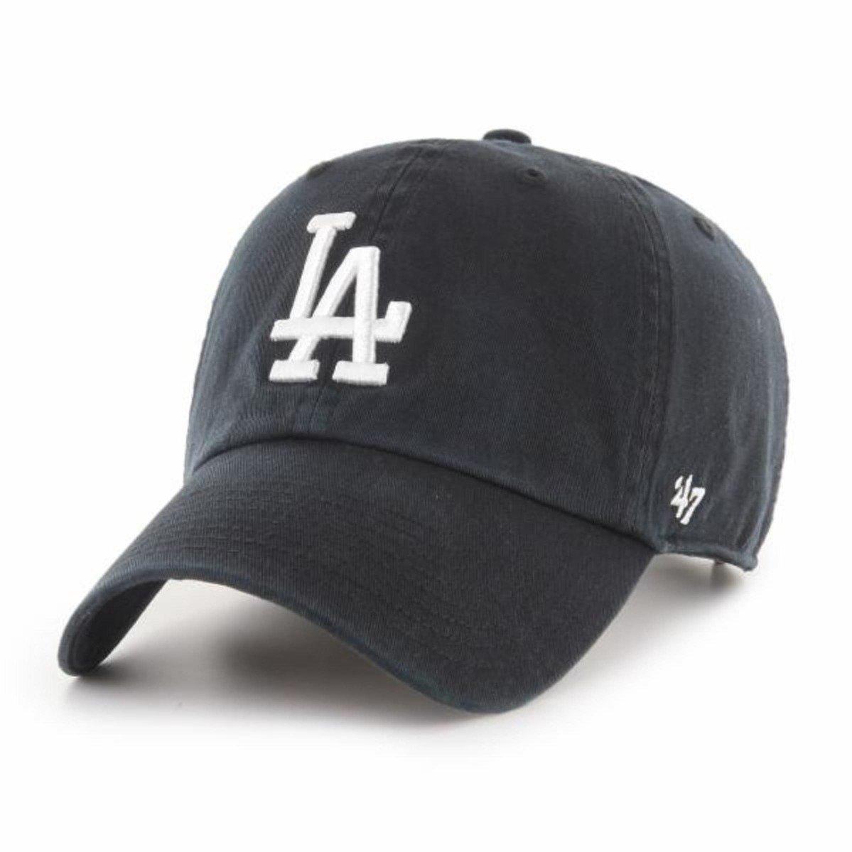 47 Los Angeles Dodgers Trucker Baseball Cap - Black - One Size