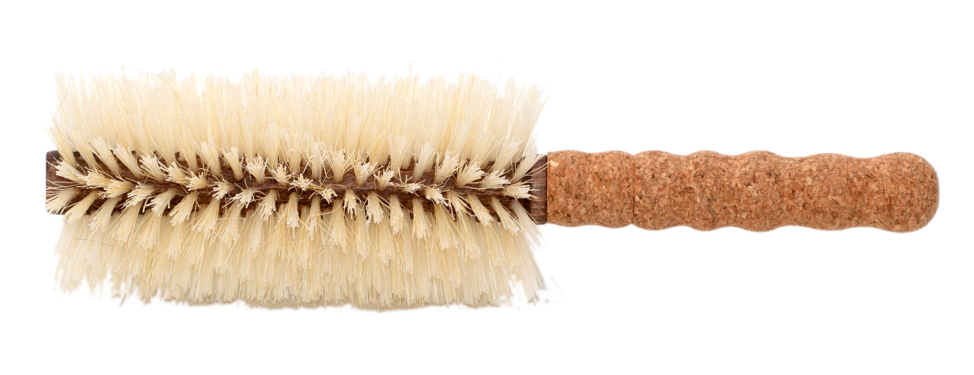 Ibiza Hair Brush - B7 Boar Bristle Round Hair Brush for Fine or Color Treated Hair