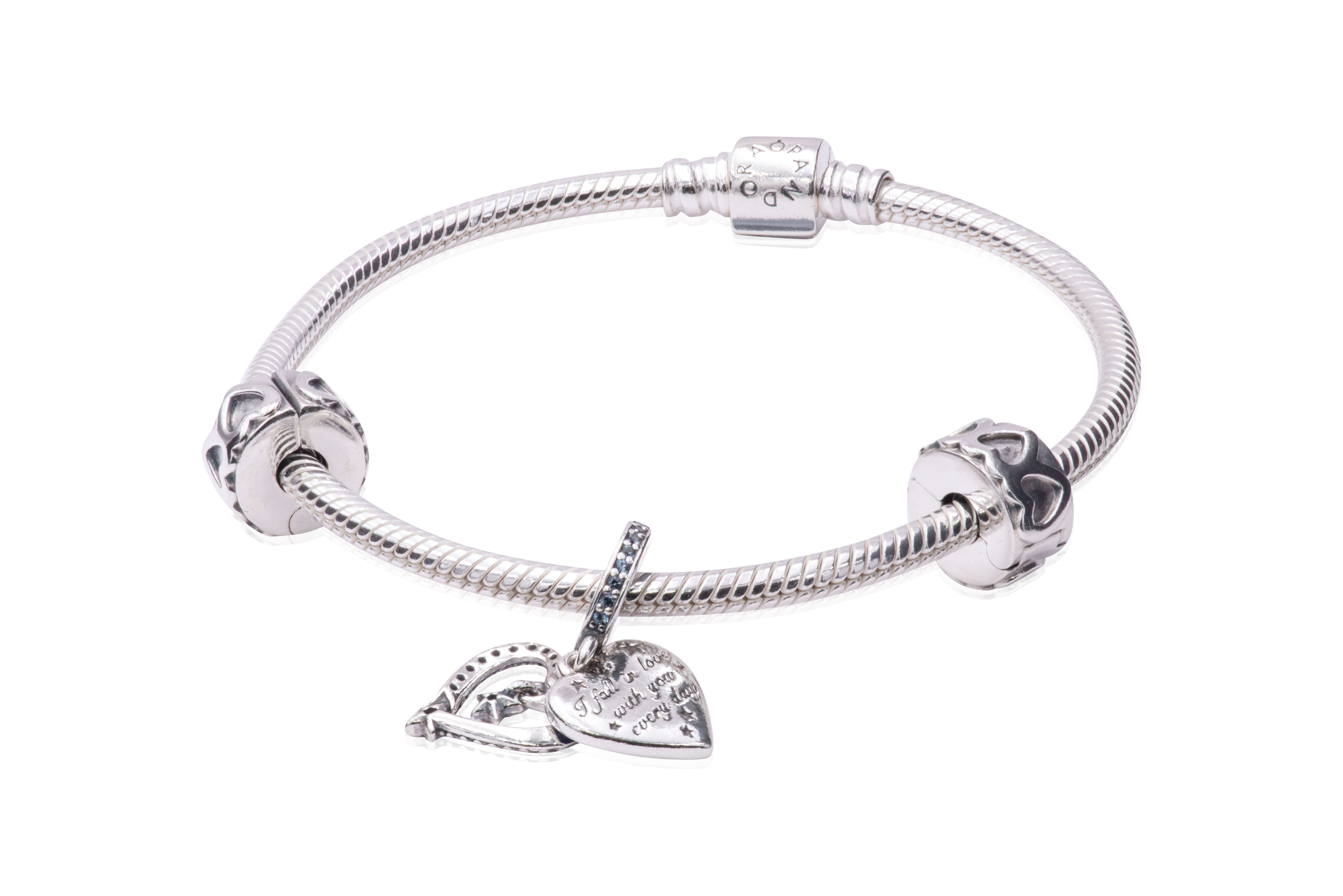 Pandora Shooting Star Heart Bracelet Gift Set