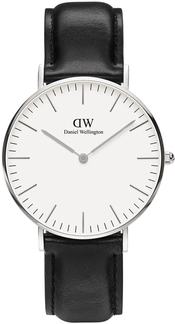 Daniel Wellington Classic Sheffield Eggshell White Silver Mens Watch