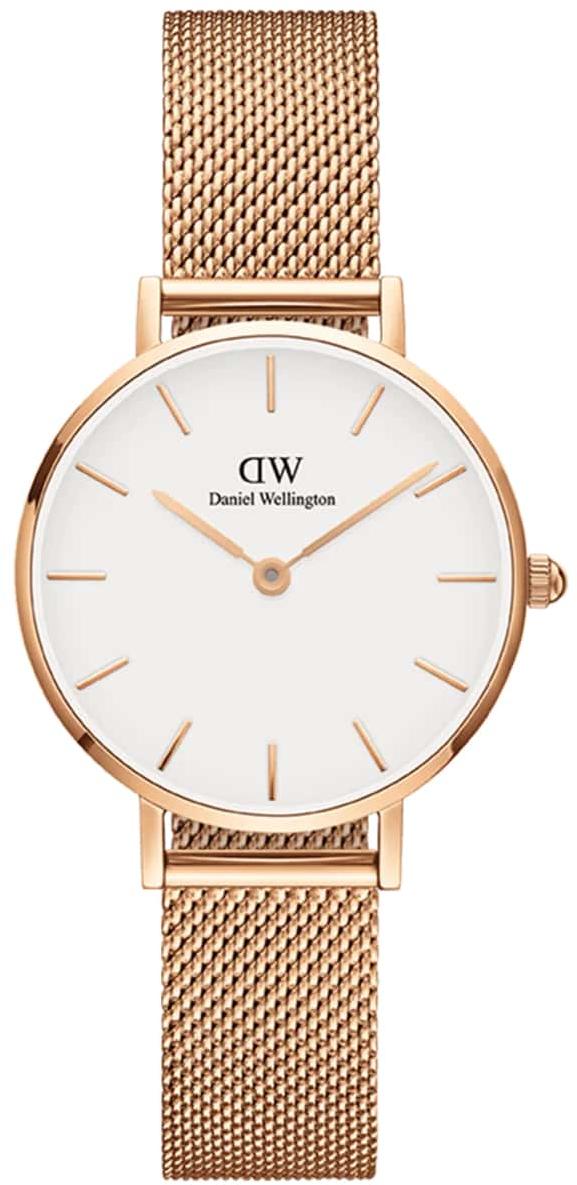 Daniel Wellington Petite Melrose Eggshell White Rose Gold Ladies Watch