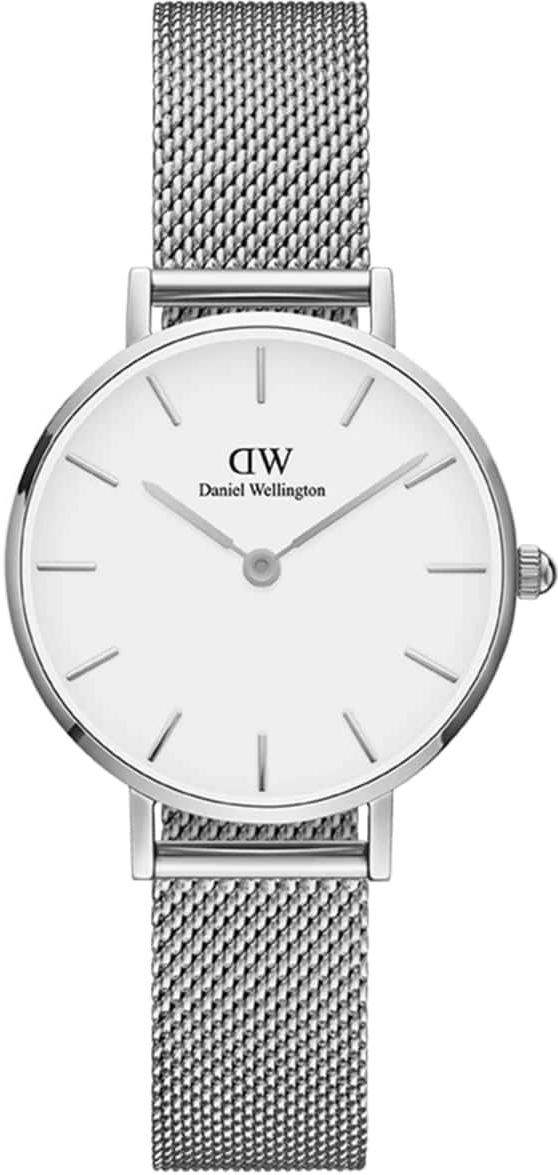 Daniel Wellington Petite Sterling Eggshell White Silver Ladies Watch