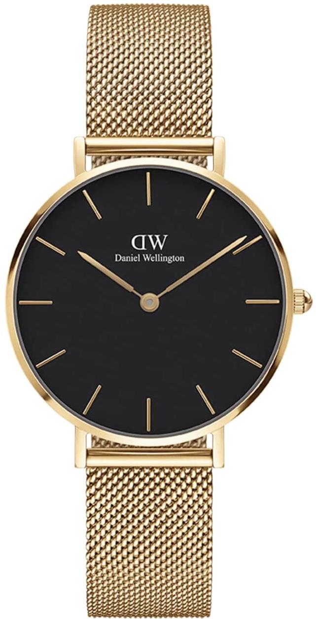 Daniel Wellington Petite Evergold Black Gold Ladies Watch