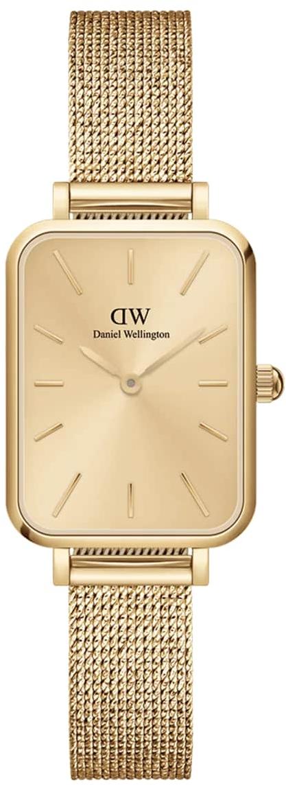 Daniel Wellington Quadro Pressed Gold Ladies Watch