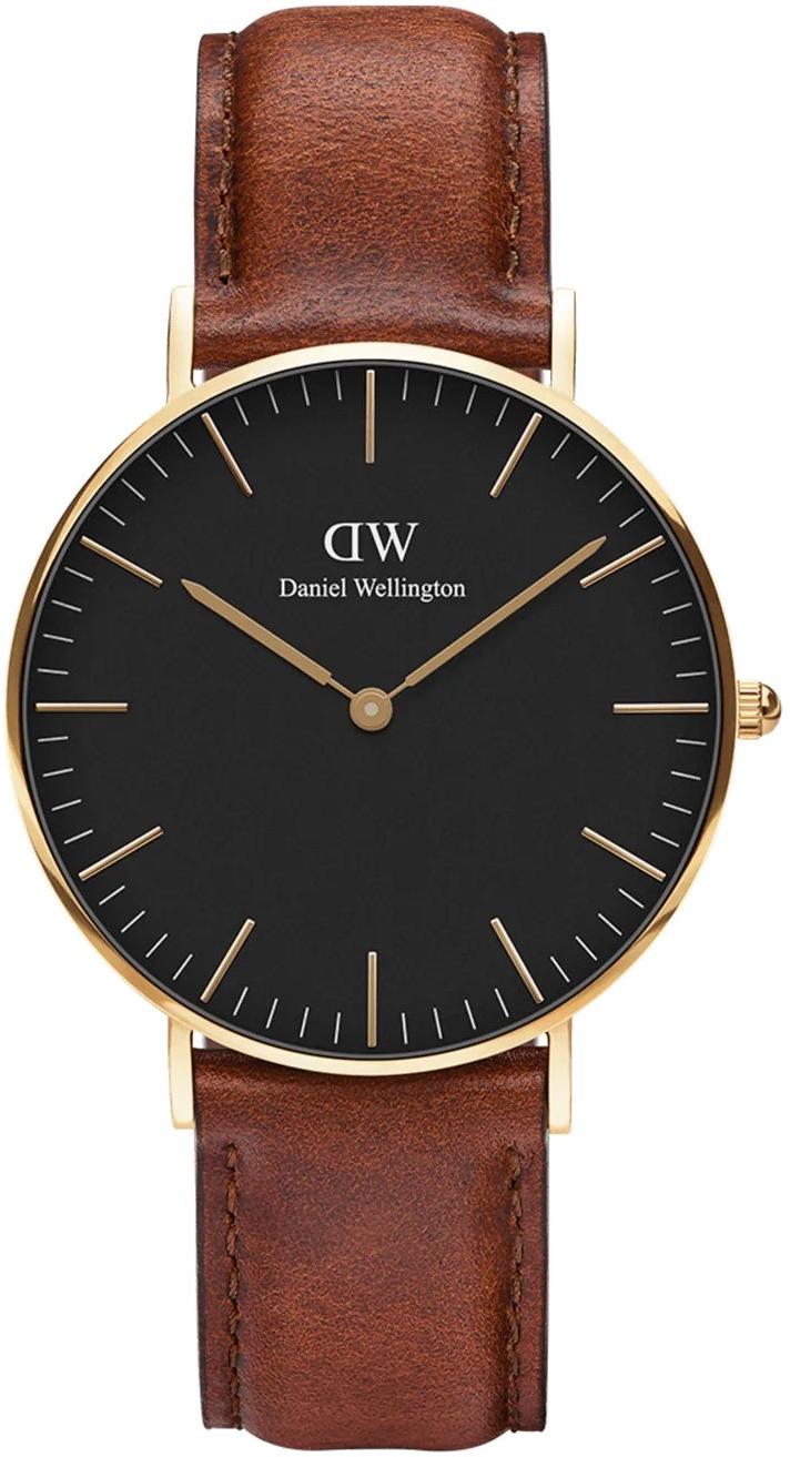 Daniel Wellington Classic St Mawes Black Gold Ladies Watch