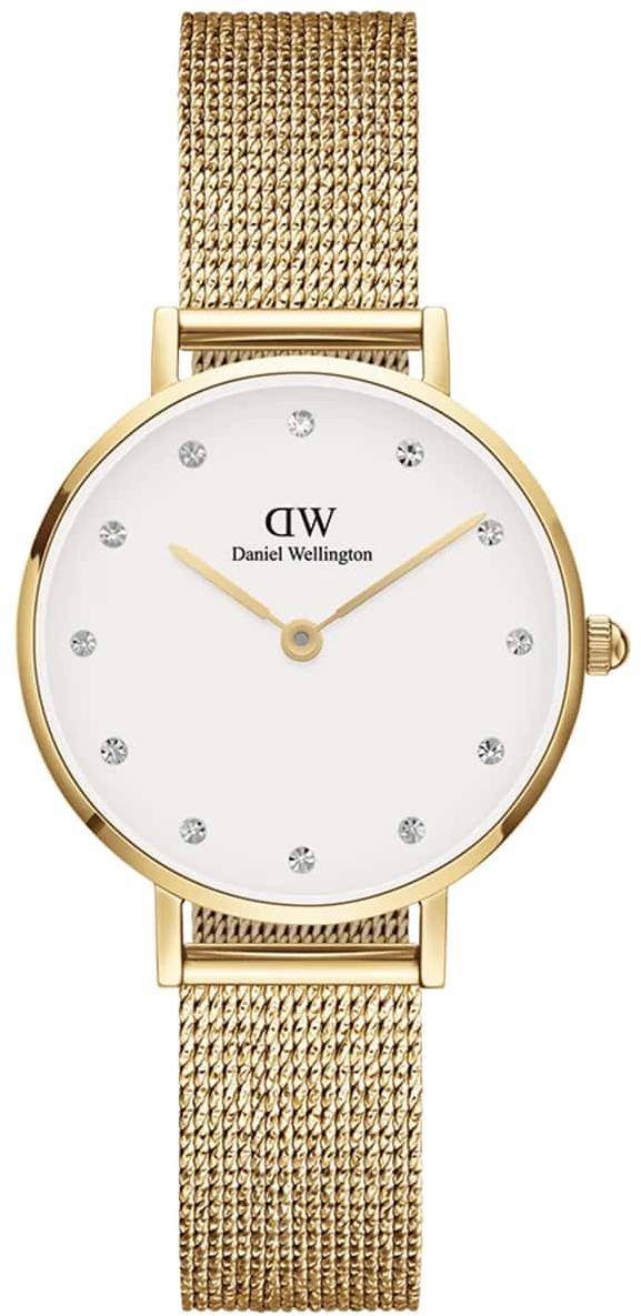 Daniel Wellington Petite Lumine Pressed Evergold Eggshell White Gold Ladies Watch