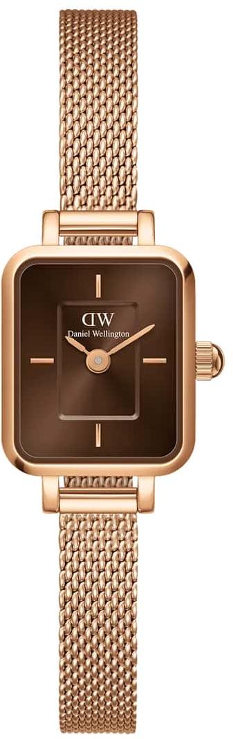 Daniel Wellington Quadro Mini Melrose Rg Amber Ladies Watch