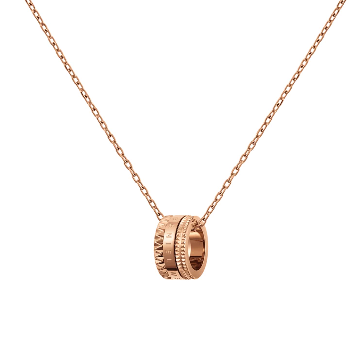 Daniel Wellington Elevation Necklace Rose Gold