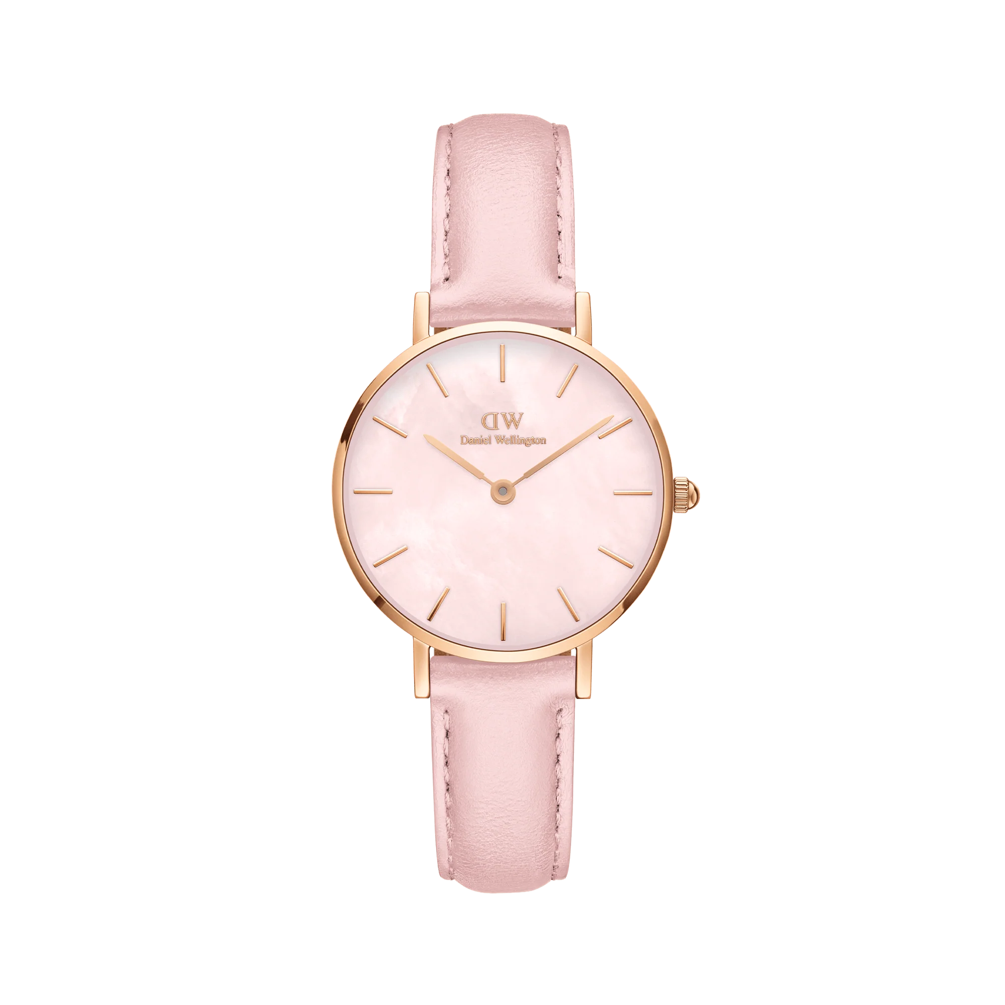 Daniel Wellington Petite Cherry Blossom Leather Ladies Watch dw00100633