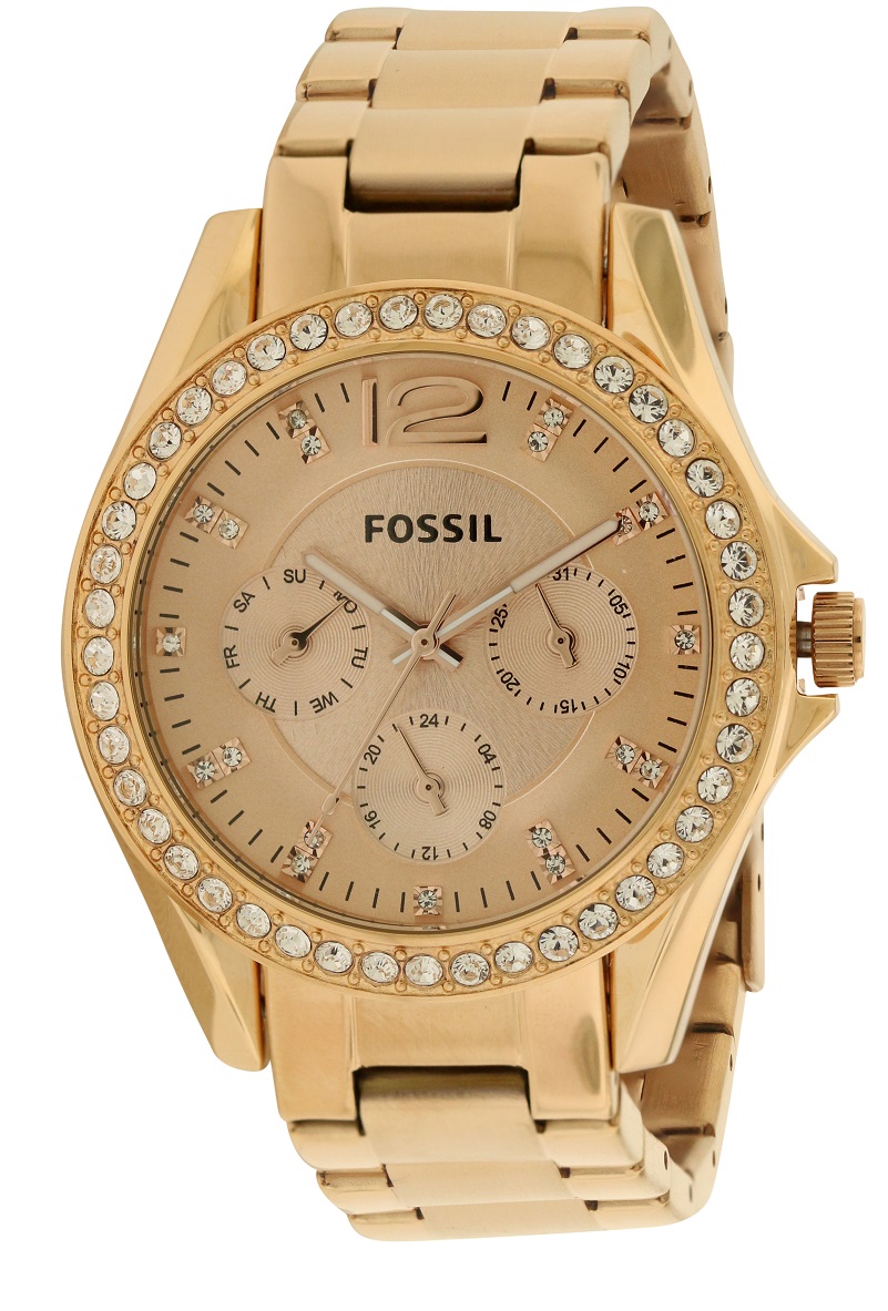 Fossil Riley Multifunction Rose Gold   Ladies Watch ES2811