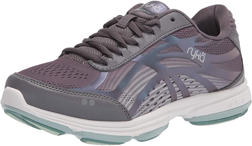 Ryka Womens Devotion Plus 3 Walking Shoe - Tornado Grey - 9