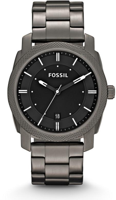 Fossil Machine Gunmetal Mens Watch FS4774