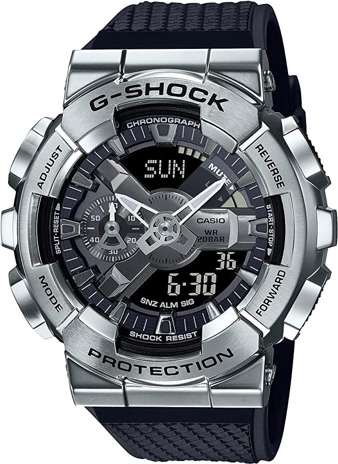 Casio G-Shock Analog/Digital Steel Mens Watch GM110-1A