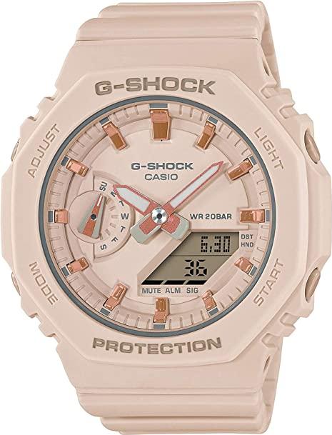 Casio G-Shock Analog/Digital Pink/Rose Ladies Watch GMAS2100-4A