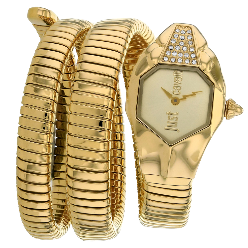 Just Cavalli Glam Snake Ladies Watch JC1L022M0025