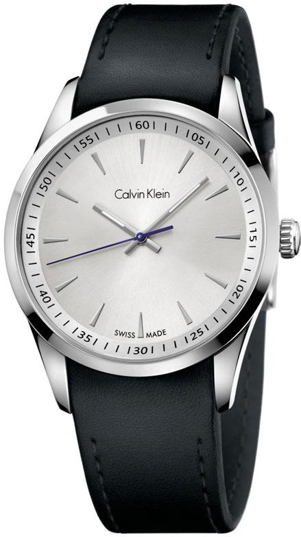 Calvin Klein ck Bold Leather Mens Watch K5A311C6