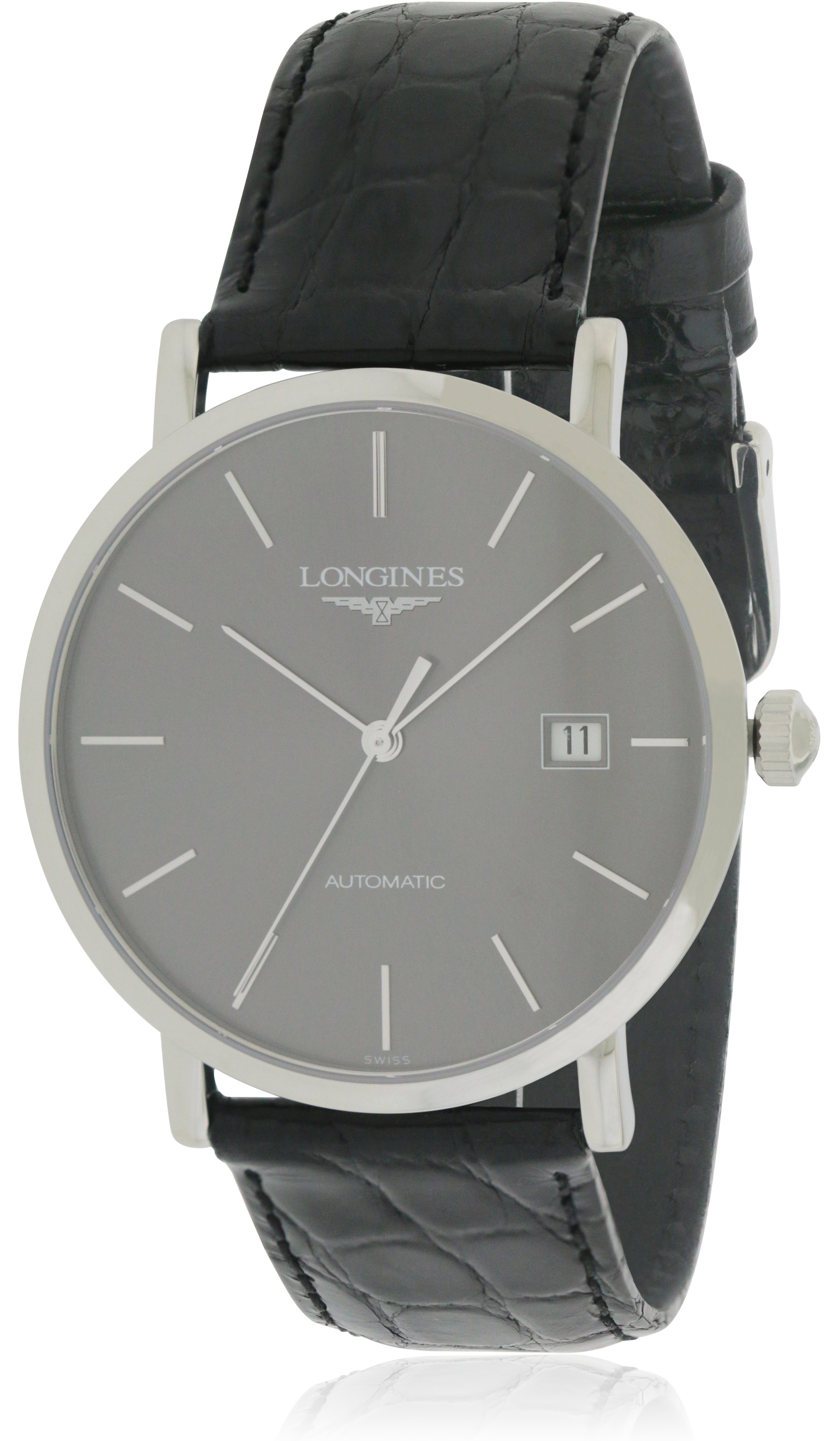 Longines Elegant Leather Automatic  Mens Watch L49104722