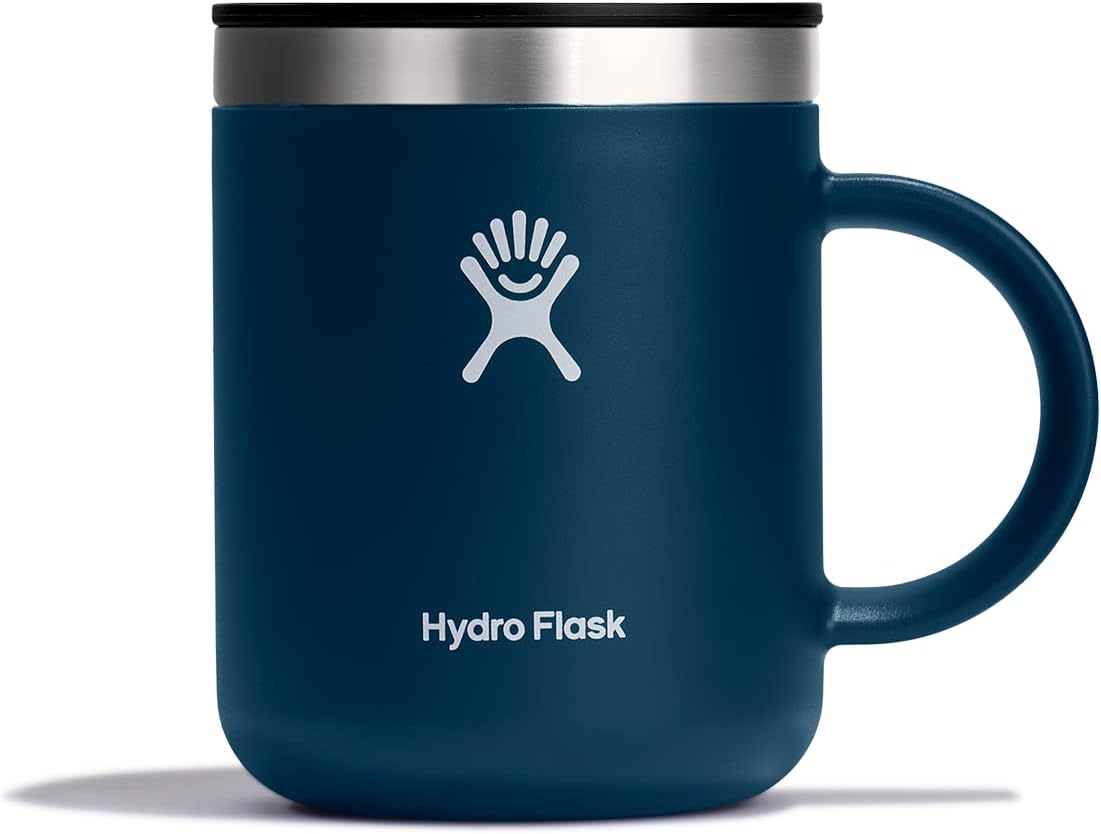 Hydro Flask Mug - Stainless Steel 12 Oz Tea Coffee Travel Mug - Vacuum Insulated - Indigo