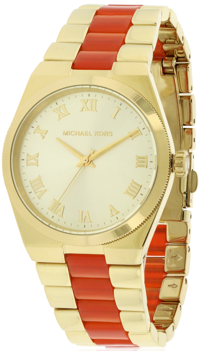 Michael Kors Channing Gold-Tone Ladies Watch MK6153